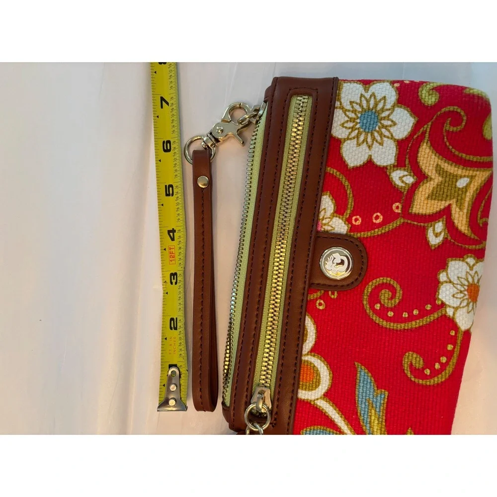 Spartina 449 Multicolor Fiddler's Cove Tassel Wristlet MSRP $46